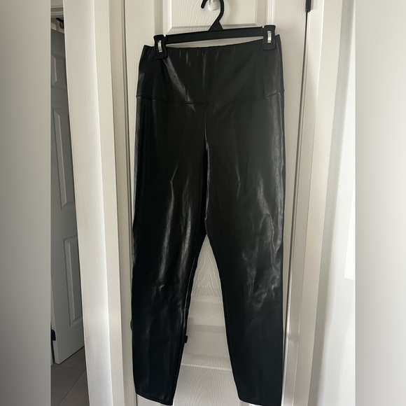 Aritzia Wilfred Free Daria Pant Vegan Leather Leggings Large - Picture 2 of 6